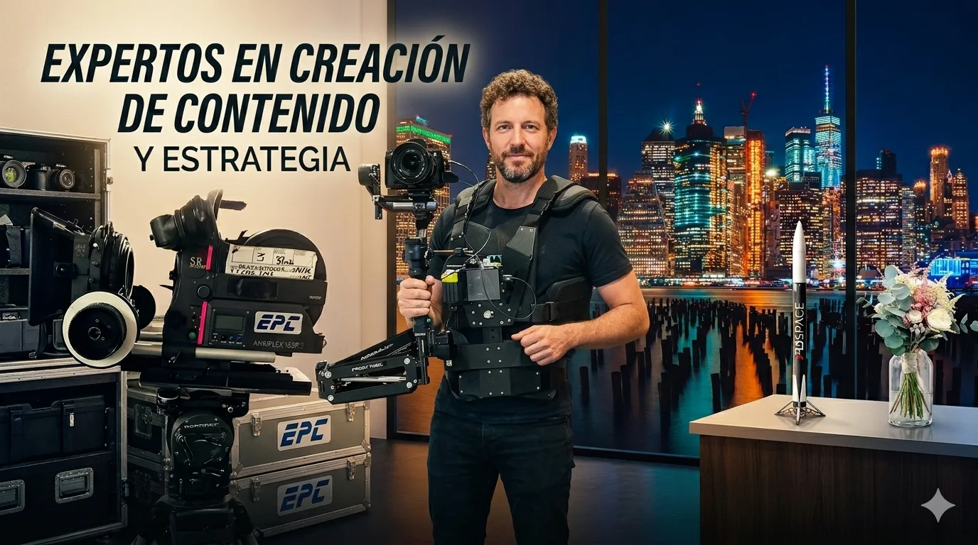 Creador de contenido para empresas: lo que aprende grabando bodas